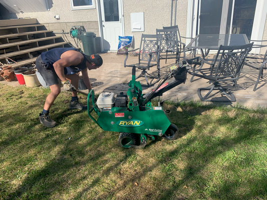Removing Your Old Lawn